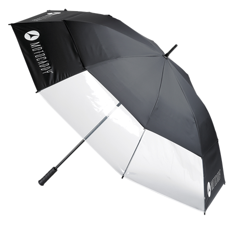 Motocaddy Clearview golfkärryn sateenvarjo